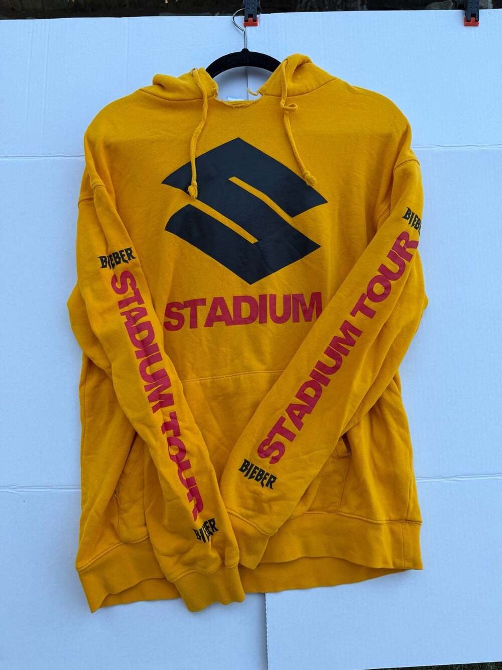 Justin Bieber 2017 Purpose Stadium Tour Graphic Hoodie